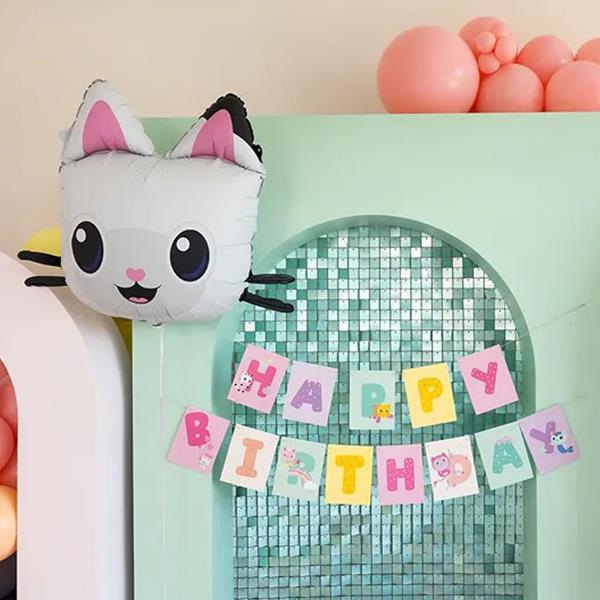 Balão Pandinha o Amigo da Gabby Foil, 57 cm