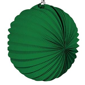 Balão Papel Verde Escuro, 22 cm