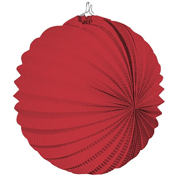 Balão Papel Vermelho, 22 cm
