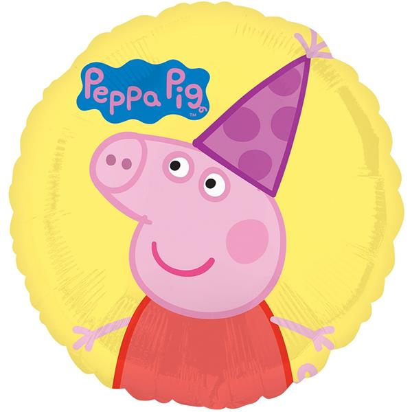 Balão Peppa Pig Foil, 43 cm