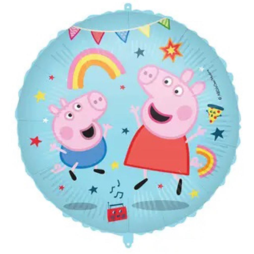 Balão Peppa Pig Party Foil, 46 cm