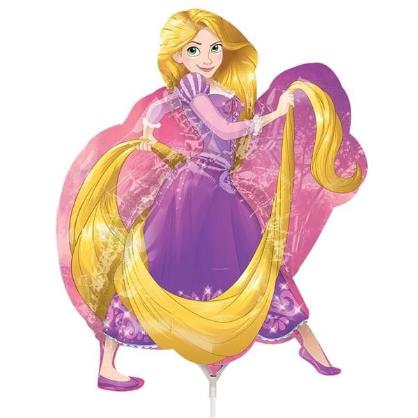 Balão Princesa Rapunzel Mini Shape Foil, 30 cm
