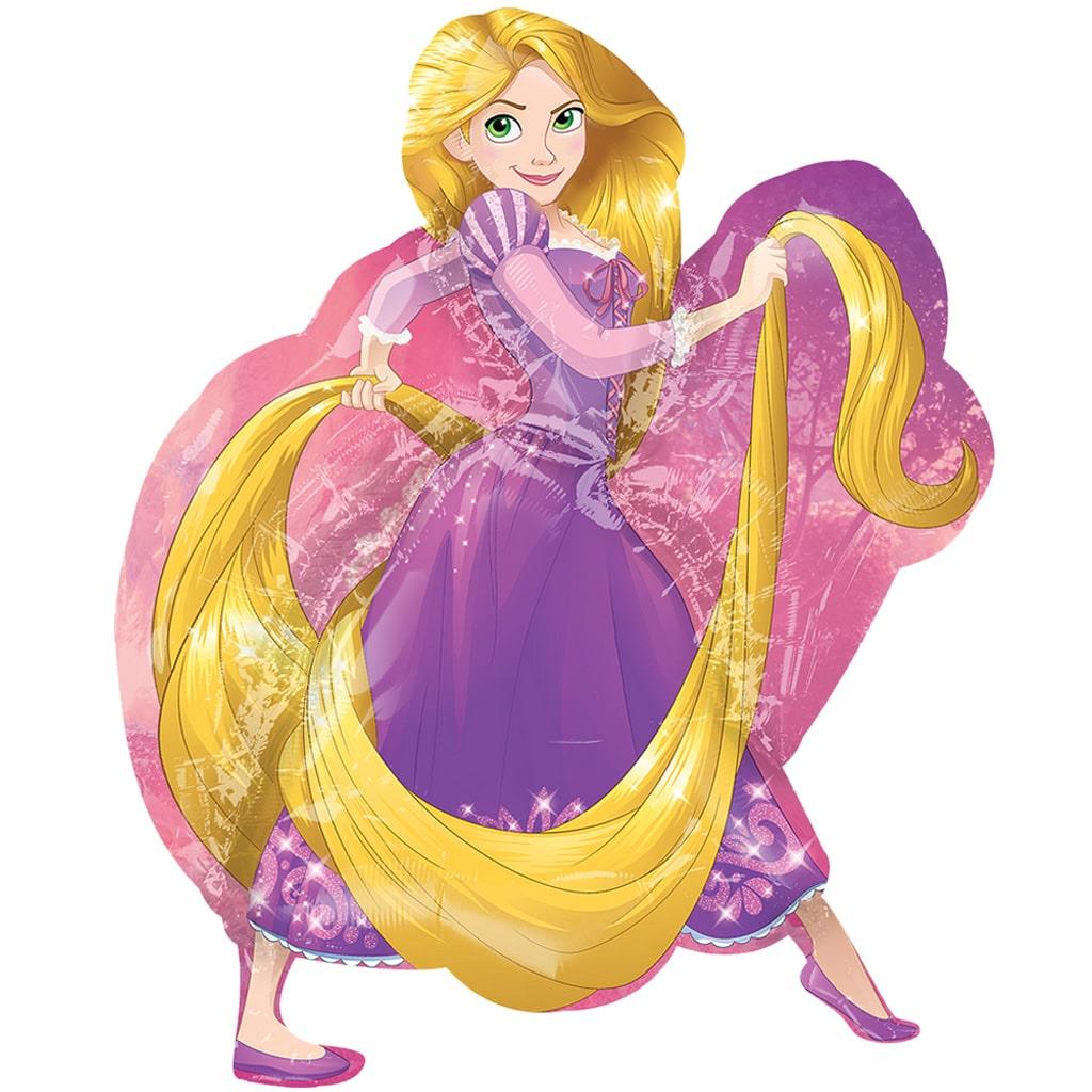 Balão Princesa Rapunzel Super Shape Foil, 78 cm