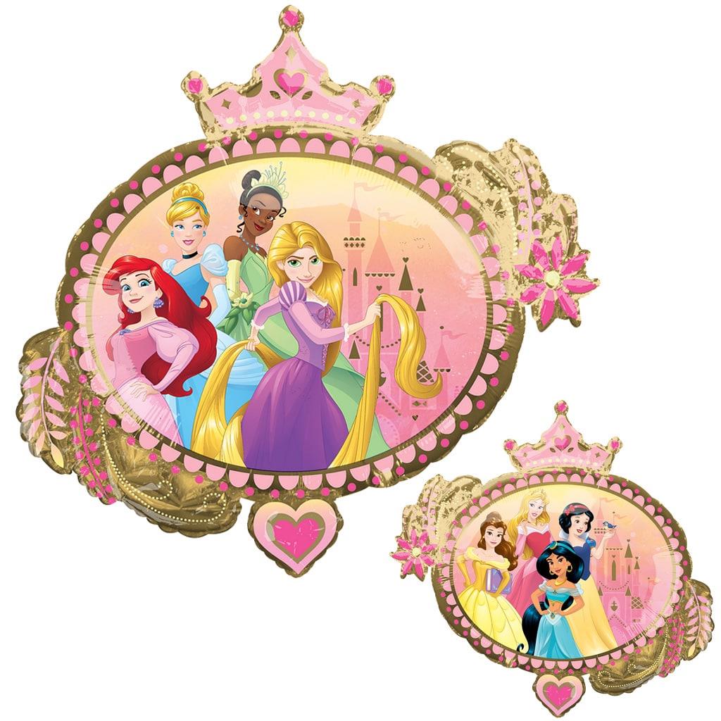 Balão Princesas Disney Era Uma Vez Super Shape Foil, 86 cm