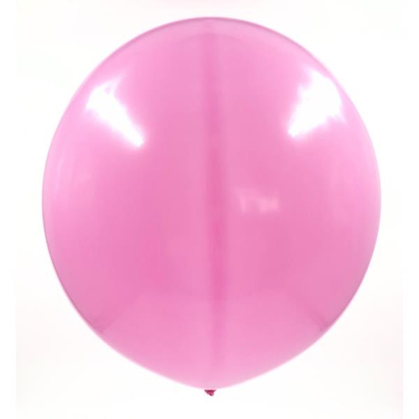 Balão Rosa Redondo Látex, 40 cm