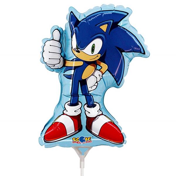 Balão Sonic The Hedgehog Mini Shape Foil, 35 cm