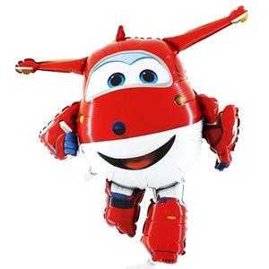 Balão Super Wings Jett Super Shape Foil, 81 cm