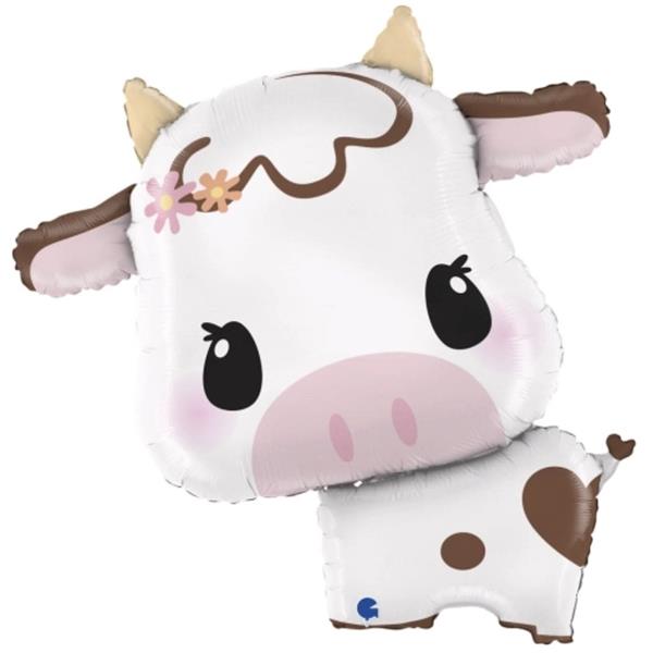 Balão Vaca Fofinha Foil, 64 cm