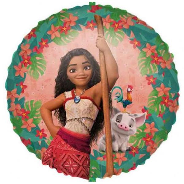 Balão Vaiana Foil com Peso, 46 cm