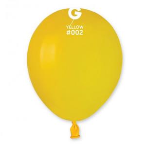 Balões Amarelo Látex, 13 cm, 100 unid.