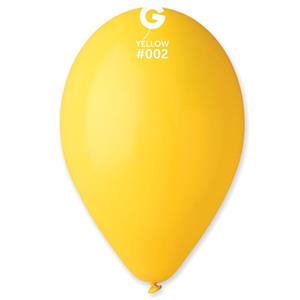 Balões Amarelo Látex, 30 cm, 100 unid.