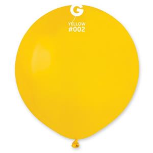 Balões Amarelo Látex, 48 cm, 25 unid.