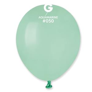 Balões Aquamarine Látex, 13 cm, 100 unid.