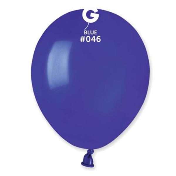 Balões Azul Escuro Látex, 13 cm, 100 unid.