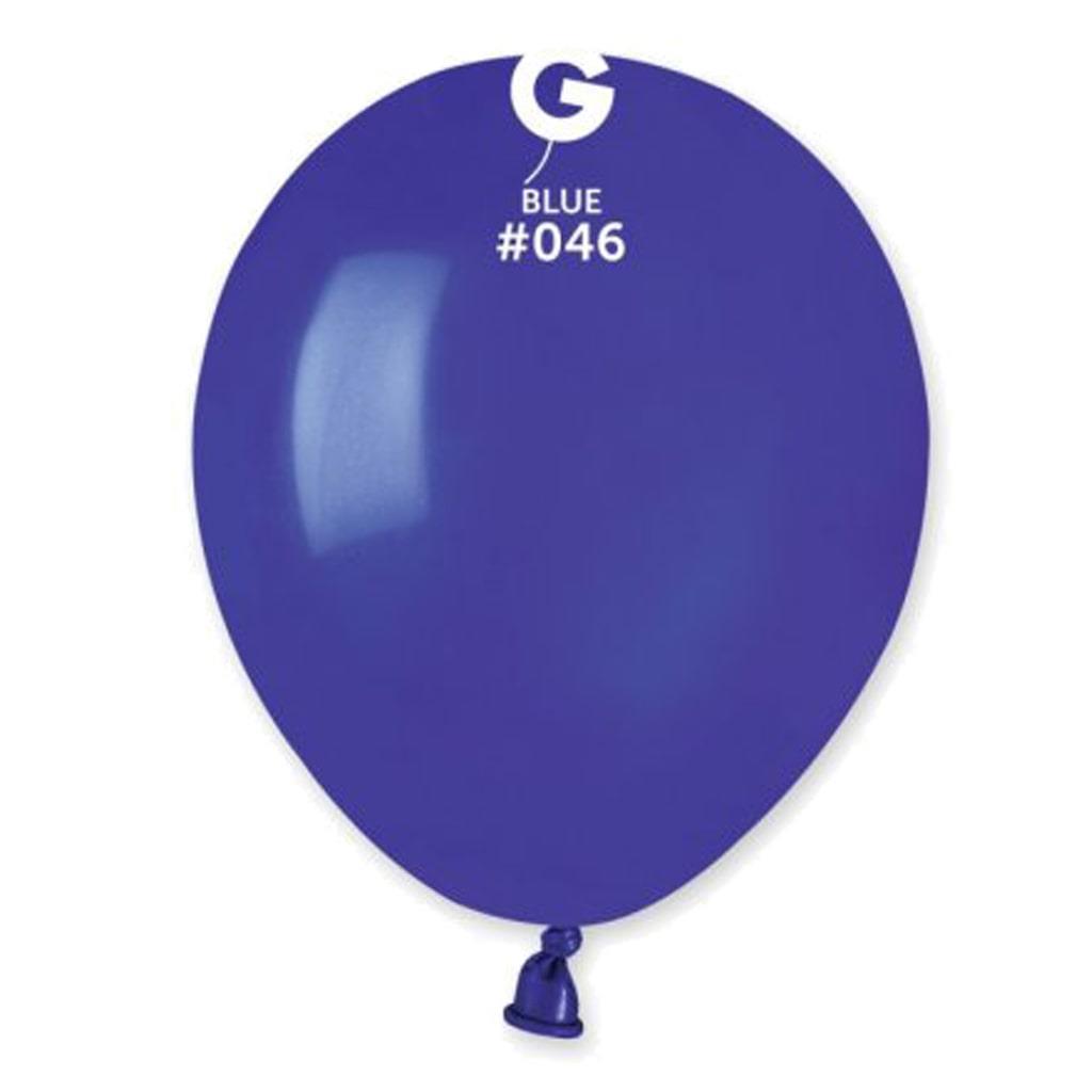 Balões Azul Escuro Látex, 13 cm, 100 unid.