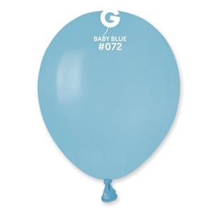 Balões Baby Blue Látex, 13 cm, 100 unid.