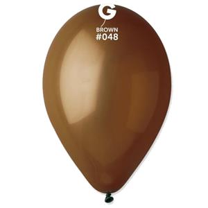 Balões Castanho Látex, 30 cm, 100 unid.