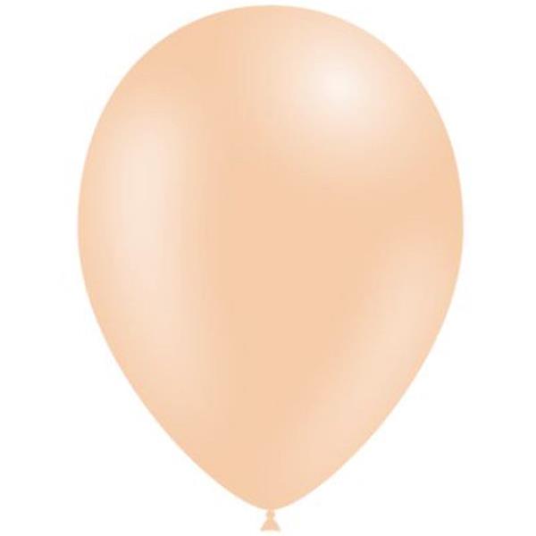 Balões Cor de Pele Pastel Látex, 14 cm, 100 unid.