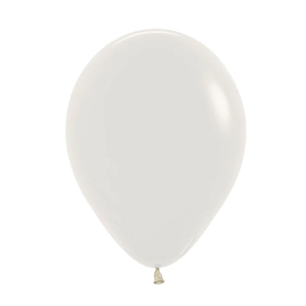 Balões Dusk Cream Látex, 13 cm, 100 unid.