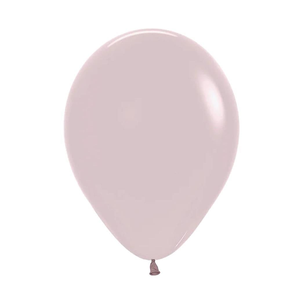 Balões Dusk Rose Pastel Látex, 13 cm, 100 unid.