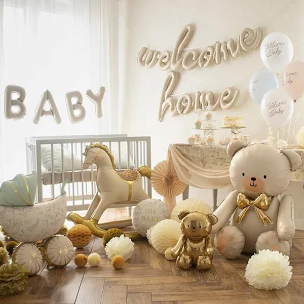 Balões Letras Welcome Home Foil