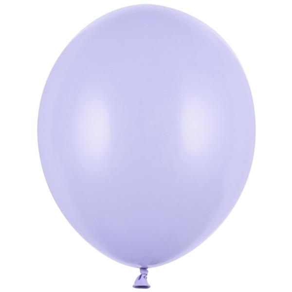 Balões Lilás Pastel Látex, 30 cm, 10 unid.