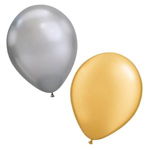 Balões Metalizados, 50 Unid.