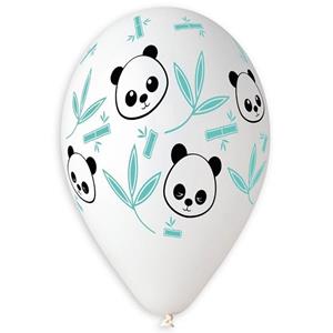 Balões Panda Bambu Látex, 4 unid.
