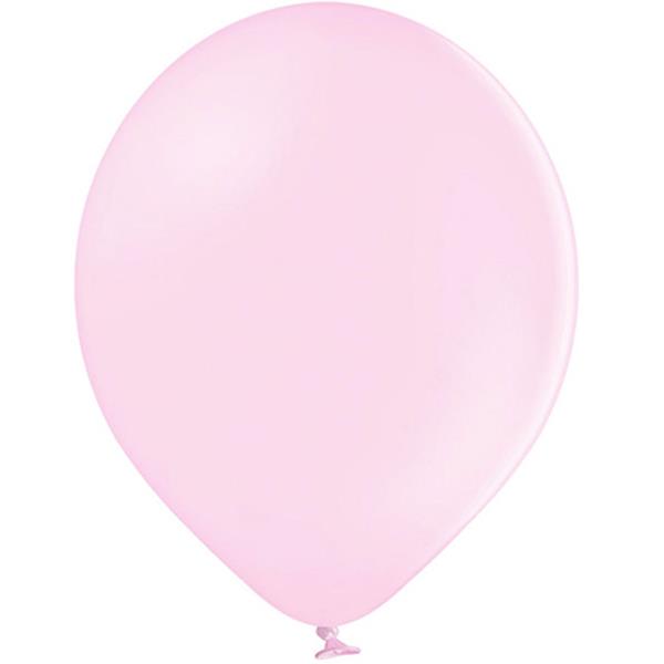 Balões Rosa Pastel Látex, 30 cm, 10 unid.