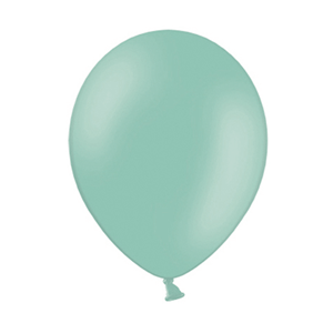 Balões Verde Menta Latex, 12 cm, 100 unid.