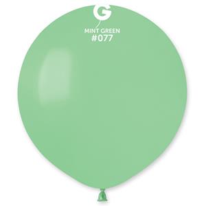 Balões Verde Menta Látex, 48 cm, 25 unid.