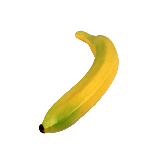 Banana Artificial de Plástico