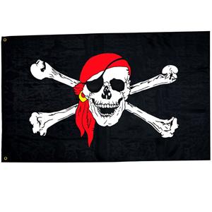 Bandeira Jolly Roger Pirata