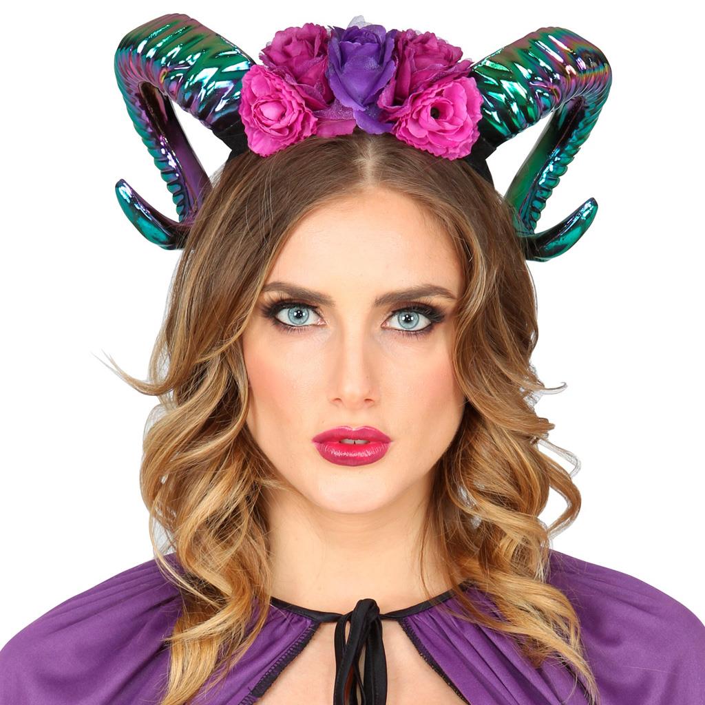 Bandolete com Chifres e Flores