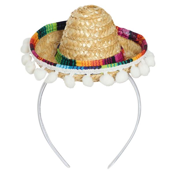 Bandolete com Mini Chapéu Mexicano