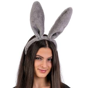 Bandolete Orelhas de Coelho Cinzento