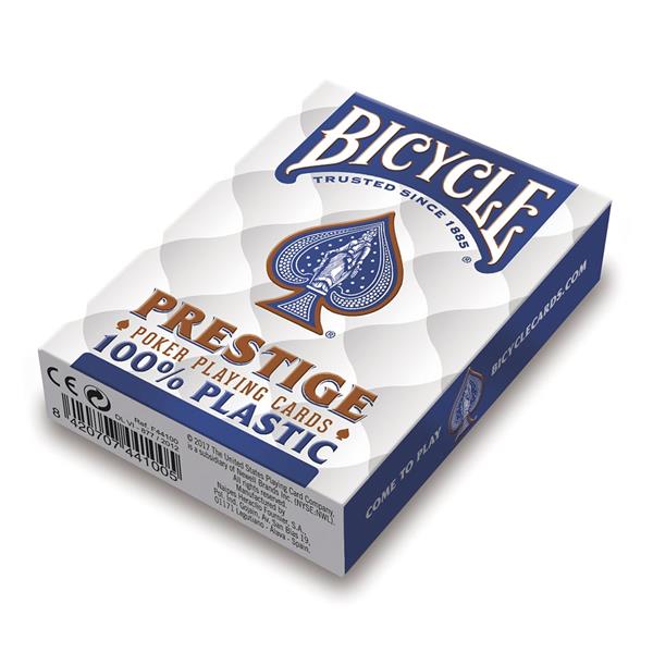 Baralho de Cartas 100% Plástico Bicycle Prestige