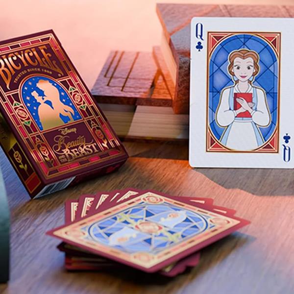 Baralho de Cartas Bicycle Bela e o Monstro Disney