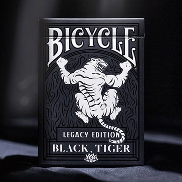 Baralho de Cartas Bicycle Black Tiger Legacy