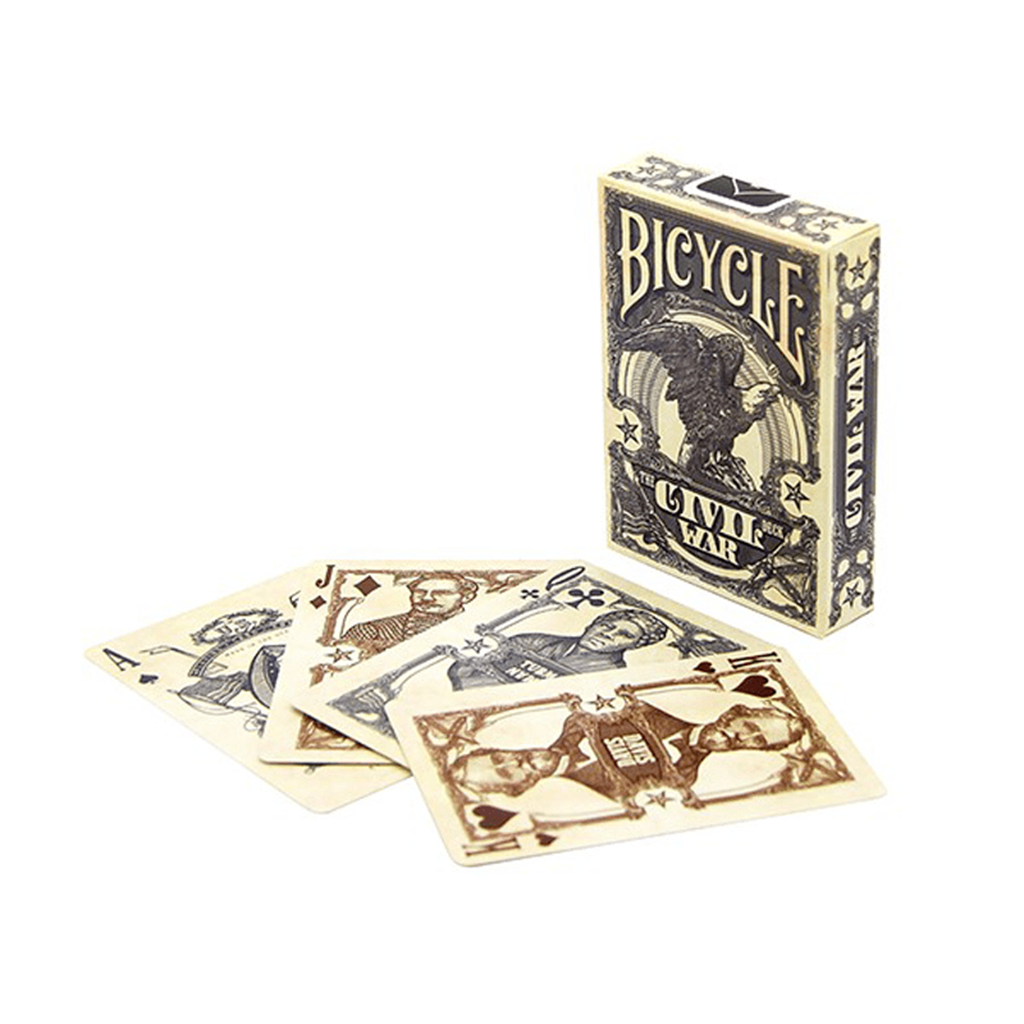 Baralho De Cartas Bicycle Civil War Misteriuspt 9525