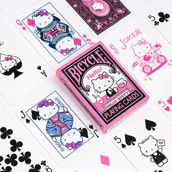 Baralho de Cartas Bicycle Hello Kitty
