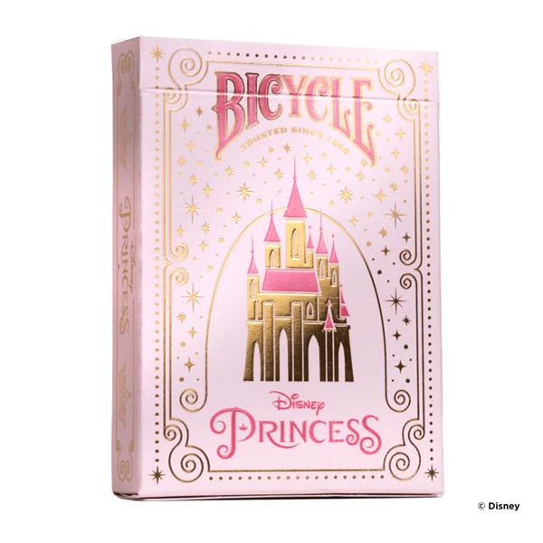 Baralho de Cartas Bicycle Princesas Disney Rosa