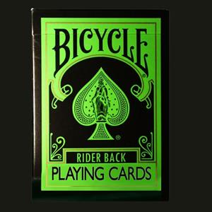 Baralho de Cartas Bicycle Reverse Green and Black