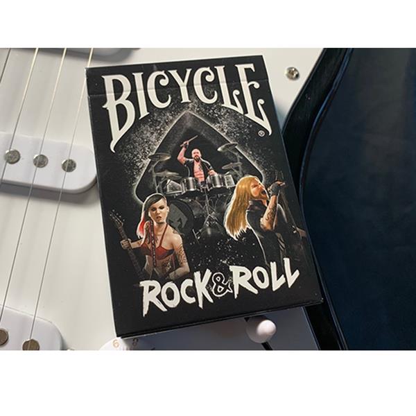 Baralho de Cartas Bicycle Rock & Roll Gilded