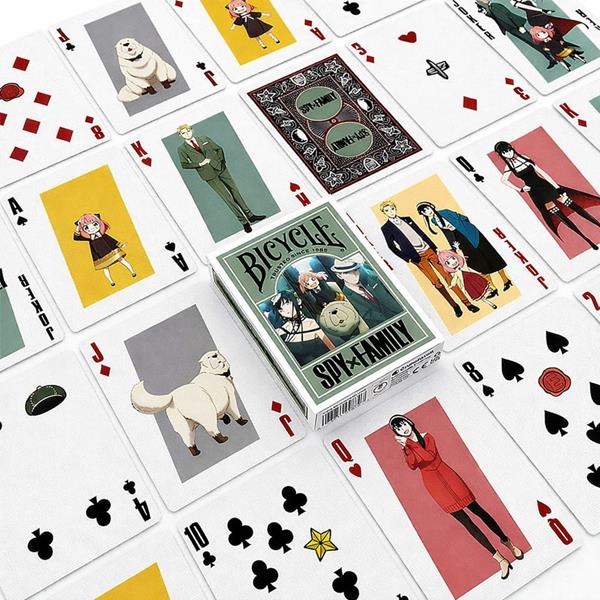 Baralho de Cartas Bicycle Spy Family