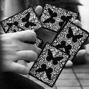 Baralho de Cartas Butterfly Preto