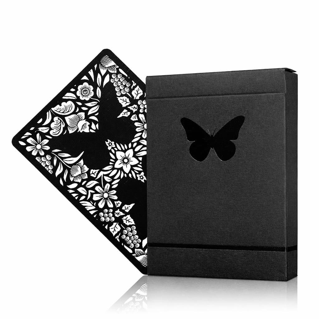 Baralho de Cartas Butterfly Preto