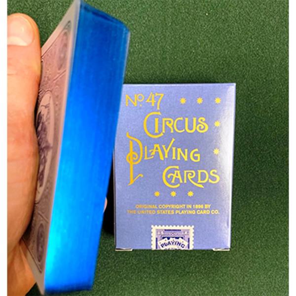 Baralho de Cartas Circus No.47 Azul Gilded