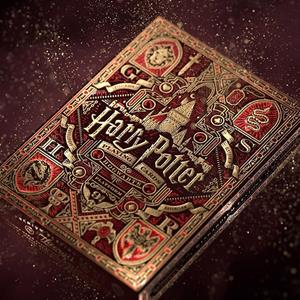 Baralho de Cartas Coleção Harry Potter Gryffindor Vermelho