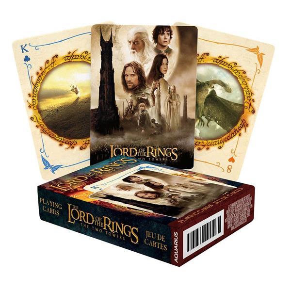 Baralho de Cartas Coleção Lord of the Rings Two Towers